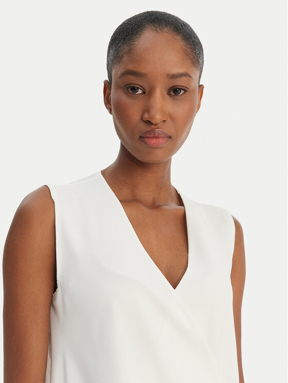 Rinascimento Rinascimento Блуза CFC0128622003 Бял Regular Fit