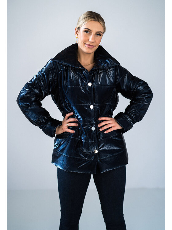 FIGL FIGL Zimní bunda M933 Modrá Regular Fit