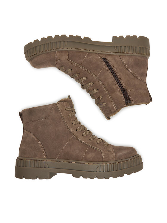 Lasocki Lasocki Schnürschuhe CEO-WI23-N-PUSZAN-02 Braun