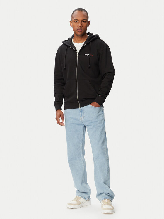 Tommy Jeans Tommy Jeans Суитшърт DM0DM23404 Черен Regular Fit