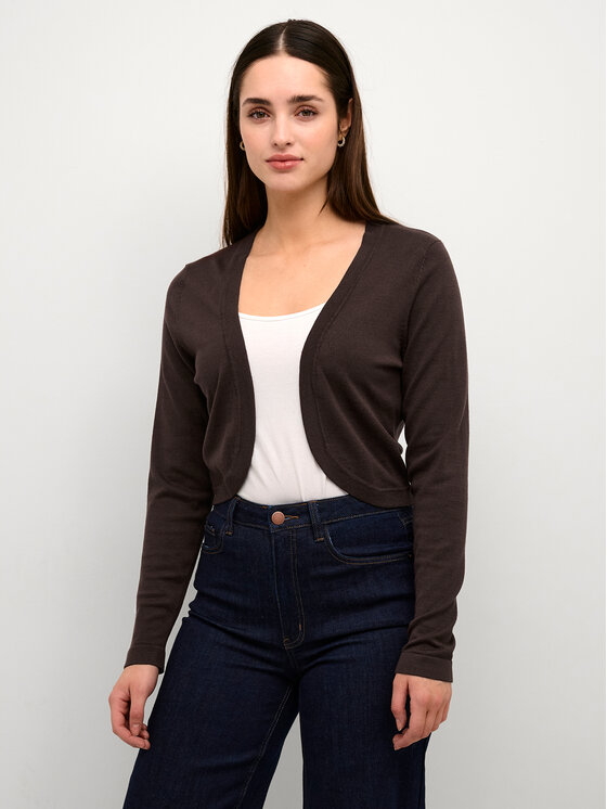 Kaffe Bolerko Astrid 500020 Hnedá Regular Fit