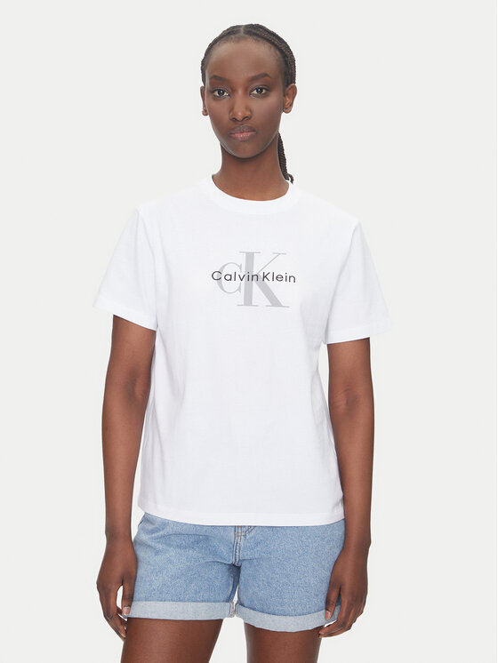 Calvin Klein Jeans Calvin Klein Jeans T-Shirt Hero LV047B865G Bílá Regular Fit