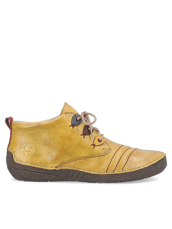 Chaussures à Lacets Rieker Pour Femme – Modèle 52509 – Confortables Et Décontractées