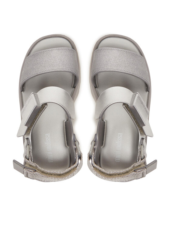 Melissa Melissa Sandali Melissa Kick Off Sandal Inf 35692 Srebrna