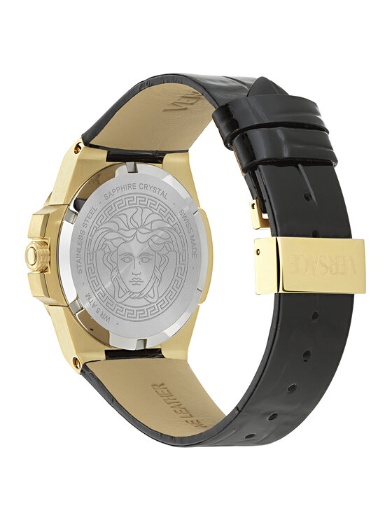 Versace Versace Zegarek VE8D00324 Czarny