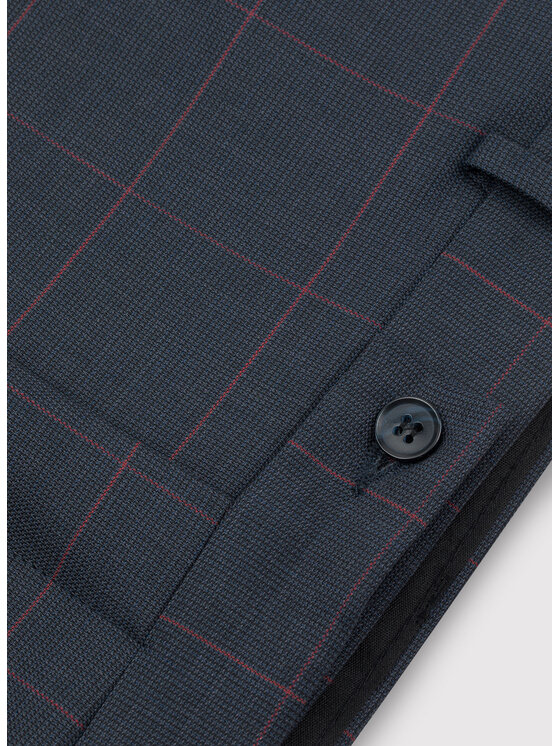 Pako Lorente Pako Lorente Spodnie garniturowe P23SF-6G-002 Granatowy Slim Fit