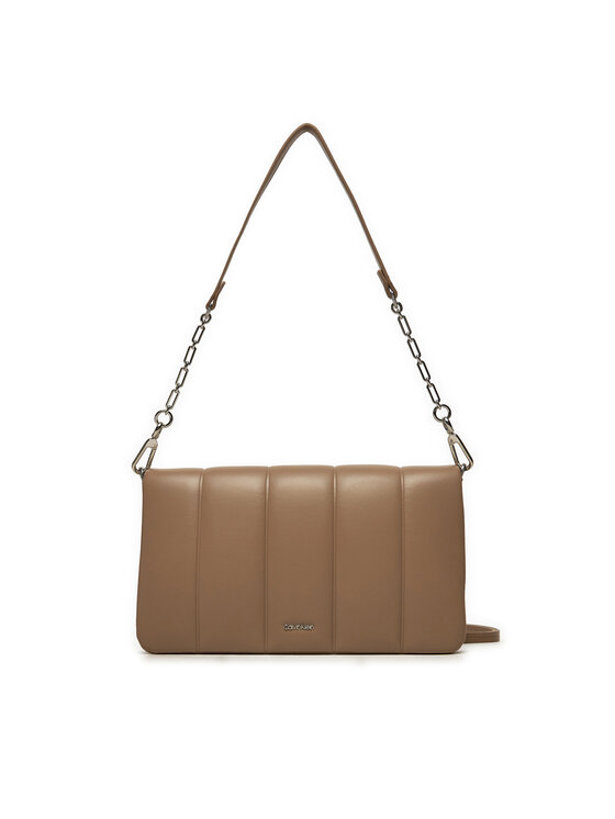 Calvin Klein Calvin Klein Torbica Line Quilt Shoulder Bag K60K612787 Smeđa