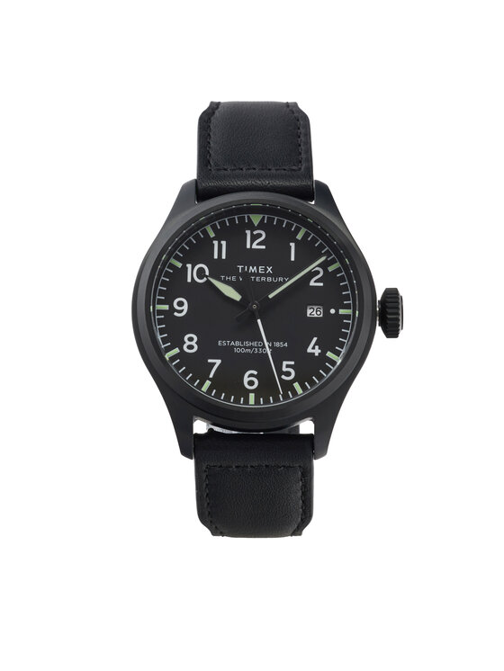 Timex Timex Zegarek TW2Y18900 Czarny
