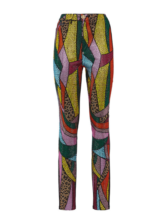 PHILIPP PLEIN PHILIPP PLEIN Jeansy 3449 Barevná Jegging Fit