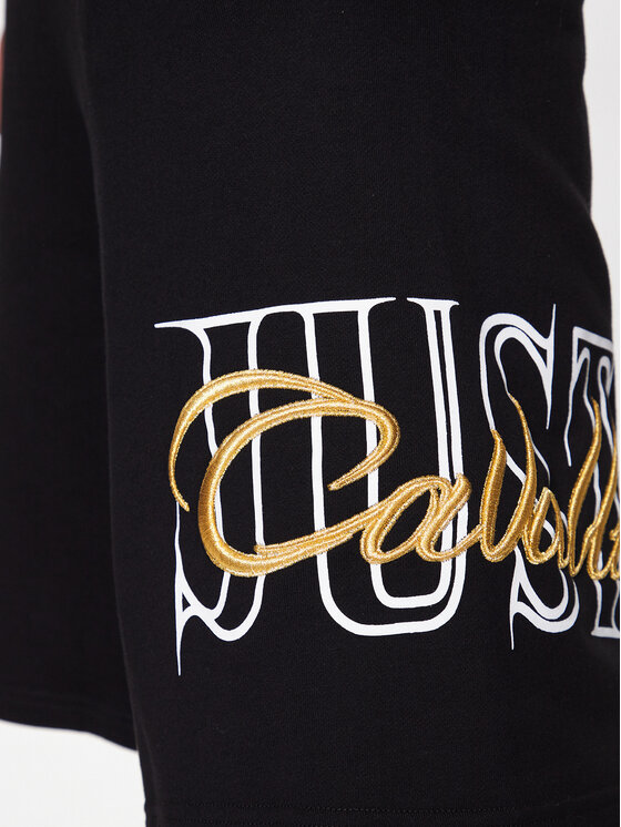 Just Cavalli Just Cavalli Спортни шорти 74OBDI07 Черен Regular Fit