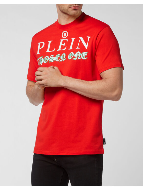 PHILIPP PLEIN PHILIPP PLEIN Tričko 1433 Červená Regular Fit
