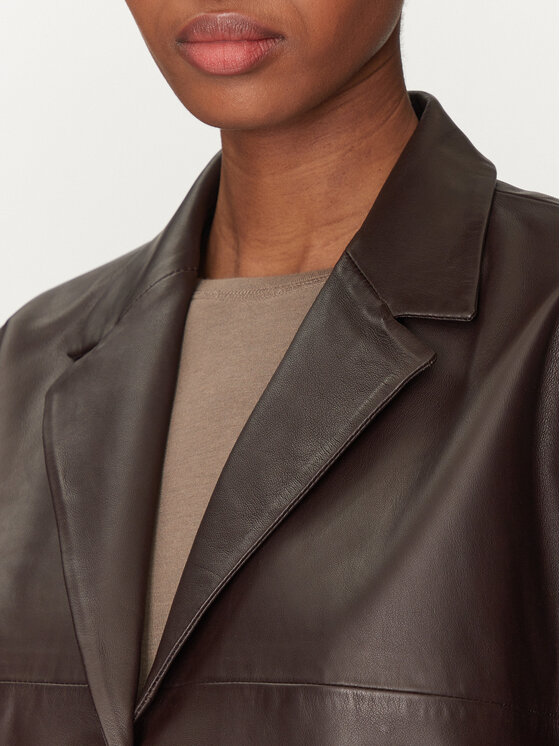 2NDDAY 2NDDAY Lederjacke 2251515672 3091 Braun Regular Fit