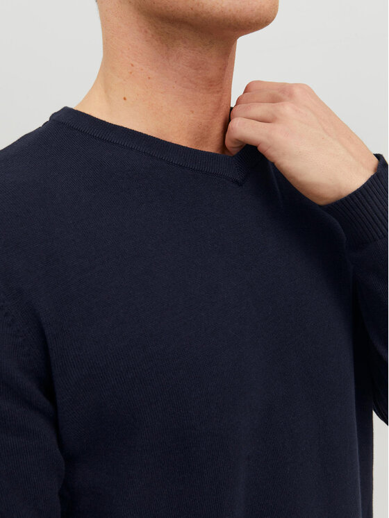 Jack&Jones Jack&Jones Sweater 12137194 Sötétkék Regular Fit