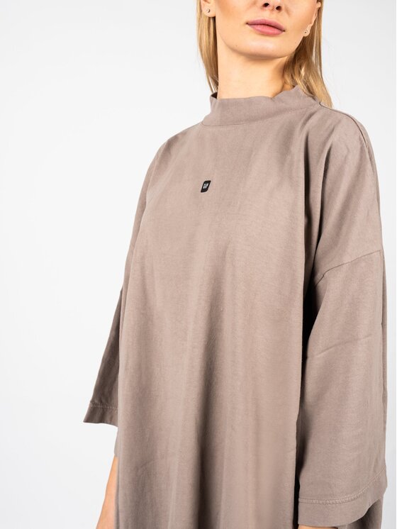 Gap Gap T-Shirt 719614 TMVQ2 Béžová Oversize