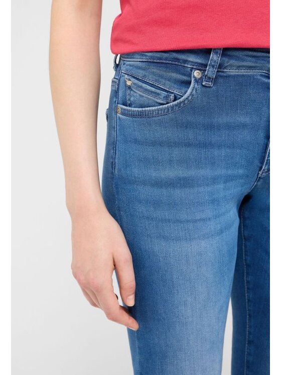 Mustang Mustang Jeansy Style Crosby Relaxed Slim Niebieski Slim Fit