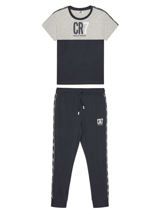 Cristiano Ronaldo CR7 Piżama 8770-42 Granatowy Regular Fit
