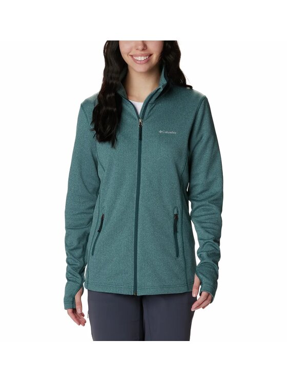 Columbia Columbia Bluza 195971 Zielony Regular Fit