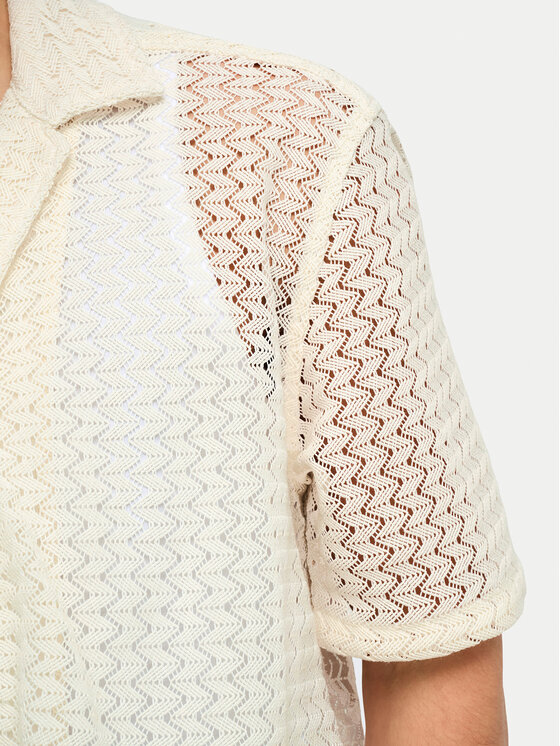 Only & Sons Only & Sons Πουκάμισο Novak 22034187 Μπεζ Relaxed Fit