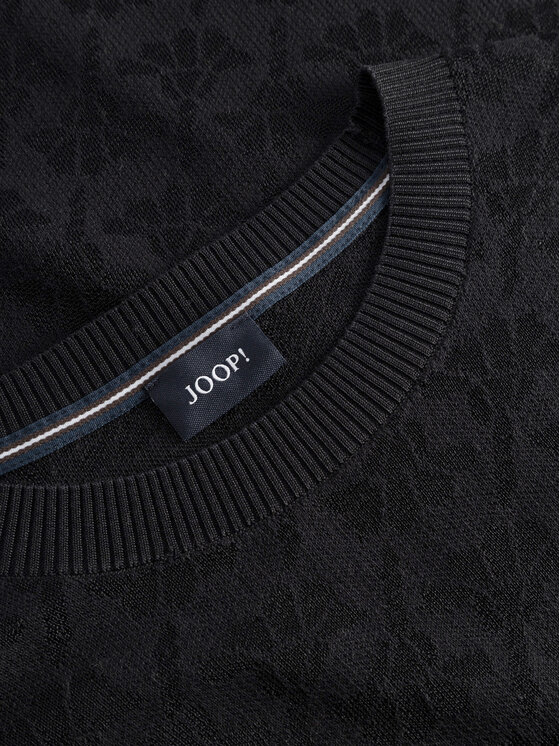 JOOP! JOOP! Megztinis 17 JK-26Cahilo 30047704 Juoda Modern Fit