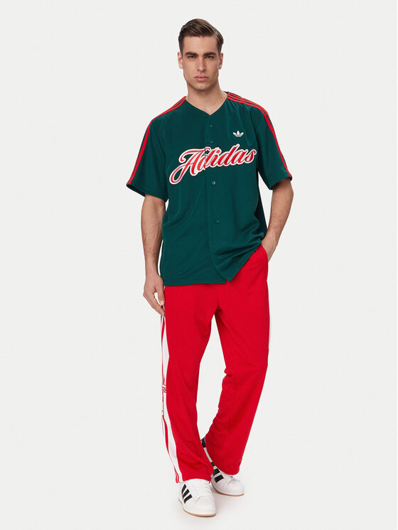 adidas adidas Футболка Summer League Varsity Baseball KE2245 Зелений Oversize