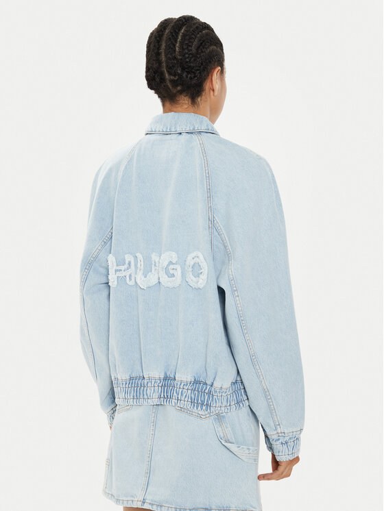 HUGO Hugo Jeansjacke Gebari_B 50515762 Blau Relaxed Fit