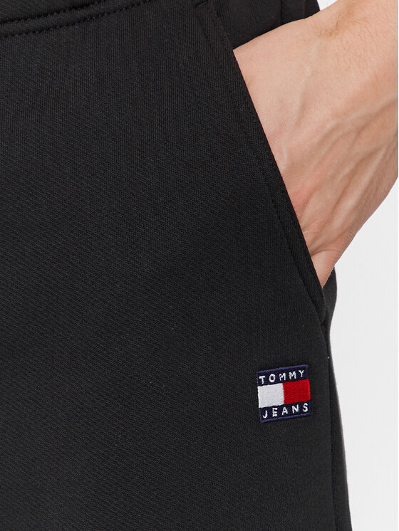 Tommy Jeans Tommy Jeans Dressipüksid Badge DM0DM18355 Must Regular Fit