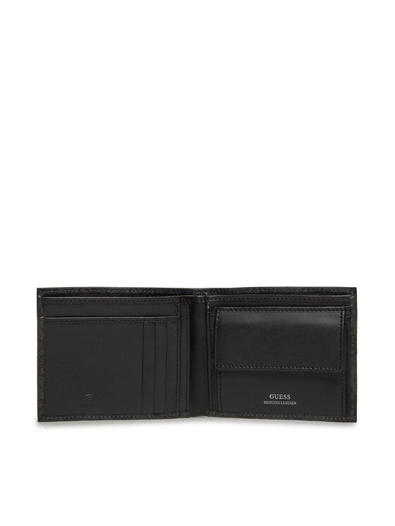 Guess Guess Μικρό Πορτοφόλι Ανδρικό SMVELE LEA20 Μαύρο