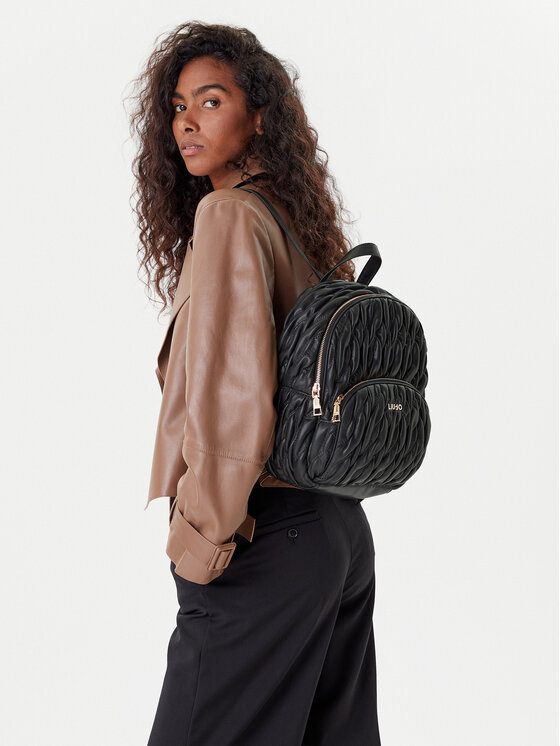 Liu Jo Plecak Ecs M Backpack AF5016 E0457 Czarny