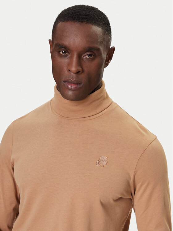 KARL LAGERFELD KARL LAGERFELD Rollkragenpullover 755023 554226 Beige Regular Fit
