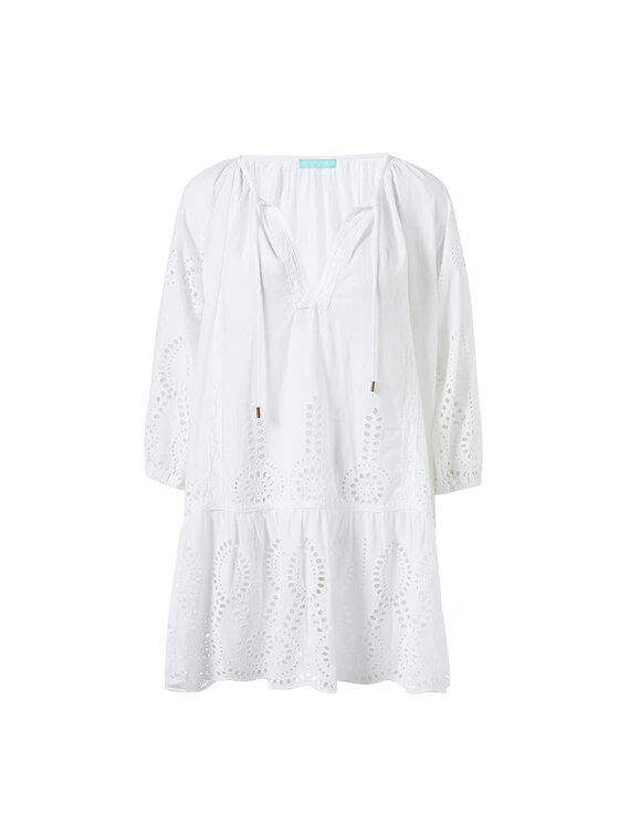 Melissa Odabash Melissa Odabash Sukienka letnia ASCHLEYWHI Biały Comfort Fit