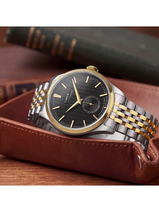 Timex Timex Zegarek TW2Y91900 Złoty
