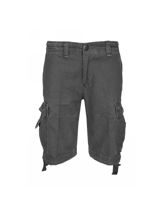Brandit Brandit Szorty materiałowe 2002.5 Szary Regular Fit