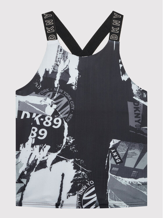 DKNY DKNY Τοπ D35S09 M Μαύρο Regular Fit