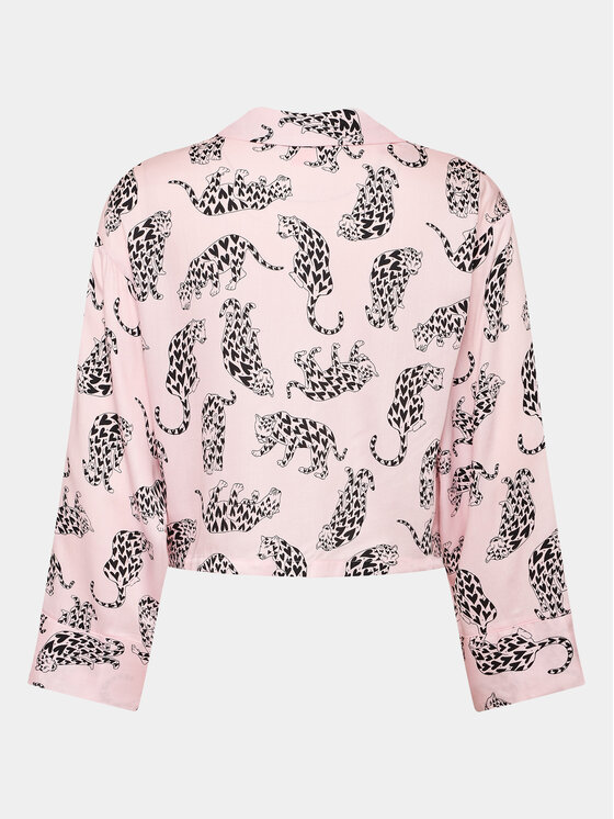 Hunkemöller Hunkemöller Pizsama felső 203159 Rózsaszín Comfortable Fit