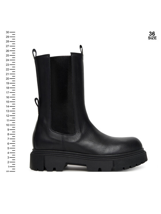 Elisabetta Franchi Elisabetta Franchi Členková obuv Chelsea Boot F4A5-E0416-1251 D Čierna