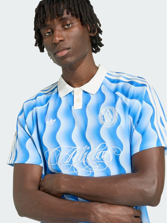 adidas adidas T-Shirt 161645 Niebieski jasny Loose Fit