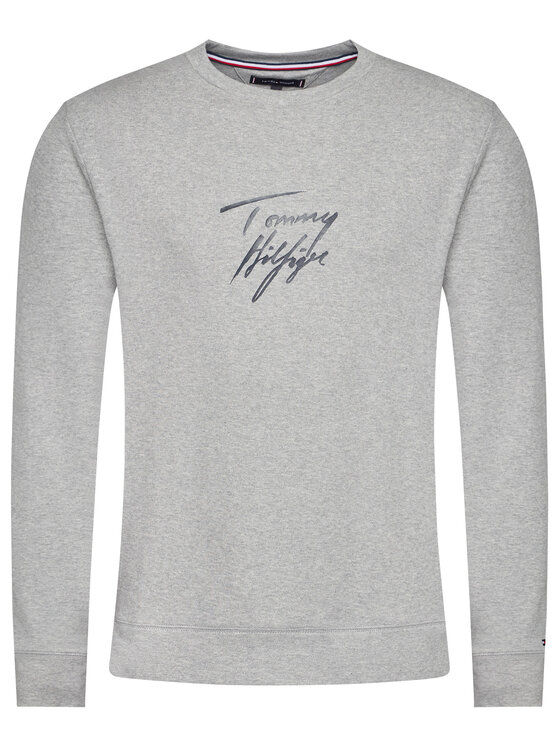 Tommy Hilfiger Tommy Hilfiger Bluza Track Top UM0UM02243 Szary Regular Fit