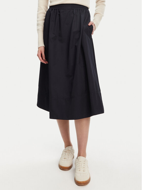 Marella Marella Gonna a trapezio Cairo 2523106074 Blu scuro Regular Fit