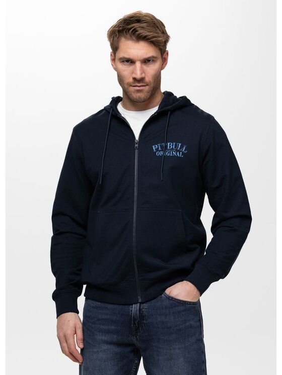 PITBULL PITBULL Bluza MIDNIGHT Granatowy Regular Fit
