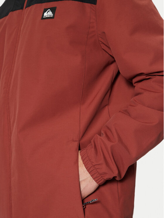 Quiksilver Quiksilver Demisezoninė striukė Overcast 3K EQYJK04063 Oranžinė Regular Fit