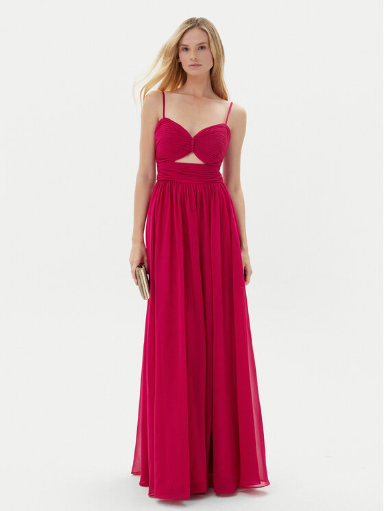 Hey Kyla Hey Kyla Večerní šaty 5AH025HK Růžová Slim Fit