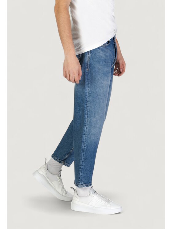 Antony Morato Antony Morato Τζιν DORIS BAGGY ANKLE LENGHT FIT Μπλε Baggy Fit