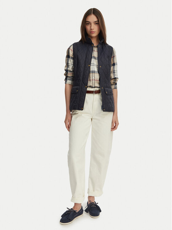 Barbour Barbour Športová vesta Otteburn LGI0003NY71 Tmavomodrá Regular Fit