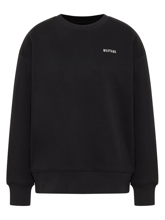 Mustang Mustang Sweatshirt Burley 1016772 Schwarz Oversize