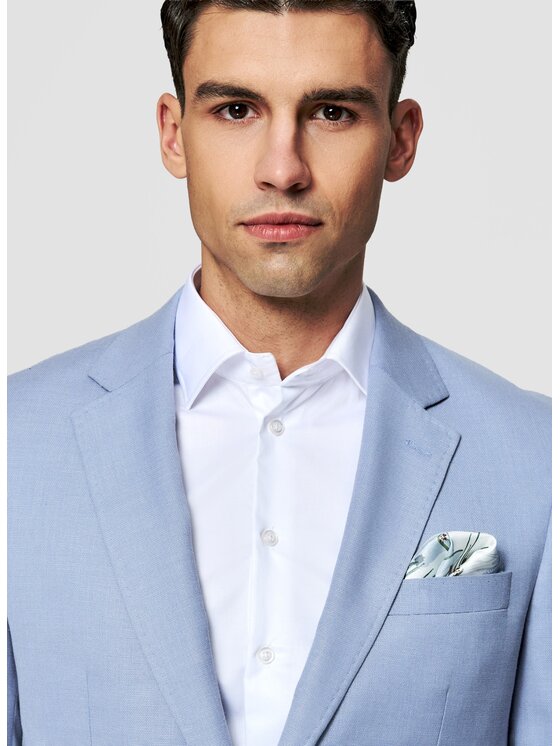 Pako Lorente Pako Lorente Marynarka P26SF-3X-010 Niebieski Slim Fit