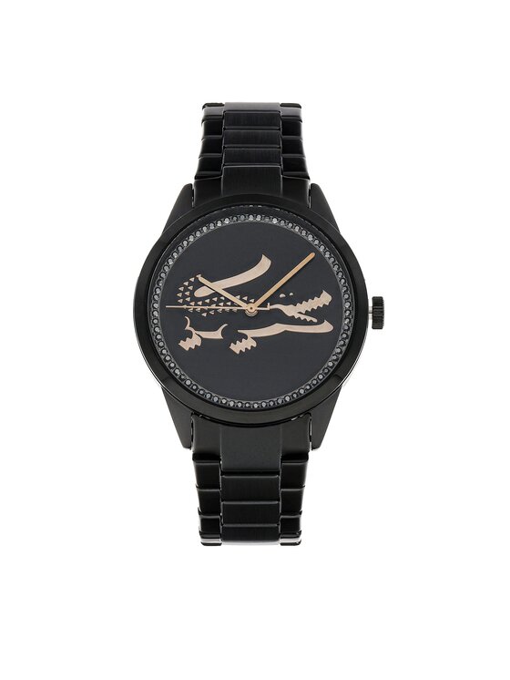 Lacoste Hodinky Ladycroc 2001192 Čierna