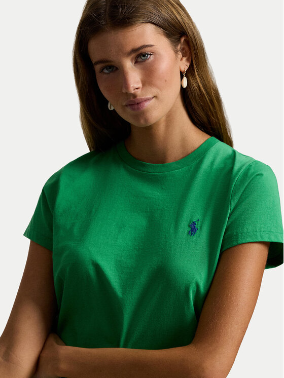Polo Ralph Lauren Polo Ralph Lauren Marškinėliai 211B14605016 Žalia Classic Fit