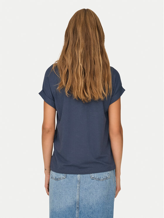 ONLY ONLY T-krekls Moster 15106662 Tumši zils Loose Fit