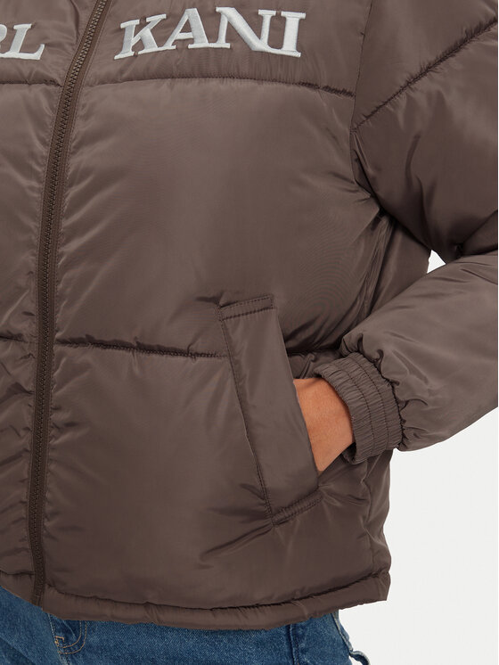 Karl Kani Karl Kani Зимно яке Retro Essential 61760003 Бежов Regular Fit