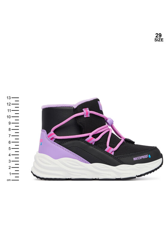 Skechers Skechers Sněhule Turbo Tread 303492L BKMT Černá